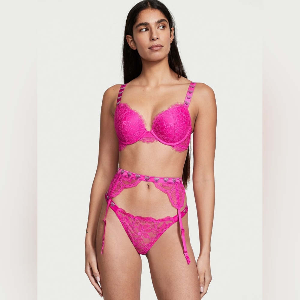 Victoria's Secret VERY SEXY Bombshell Shine Strap Brazilian Panty